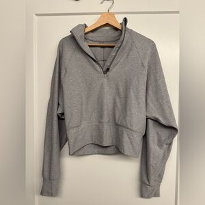 Grey crossed lululemon